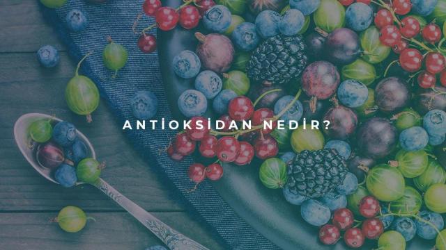 Antioksidan Nedir?