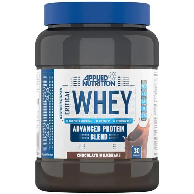 Applied Nutrition Critical Whey Protein Chocalate Milkshake 900 g
