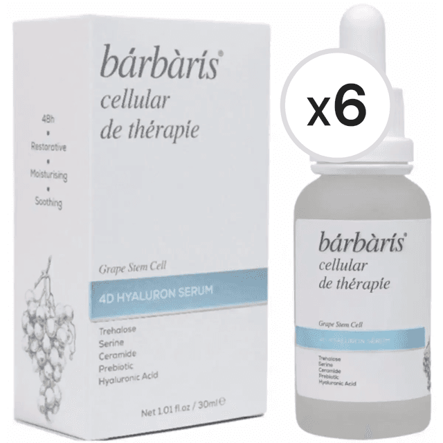Barbaris 4D Hyaluron Serum 30 ml 6'lı Paket