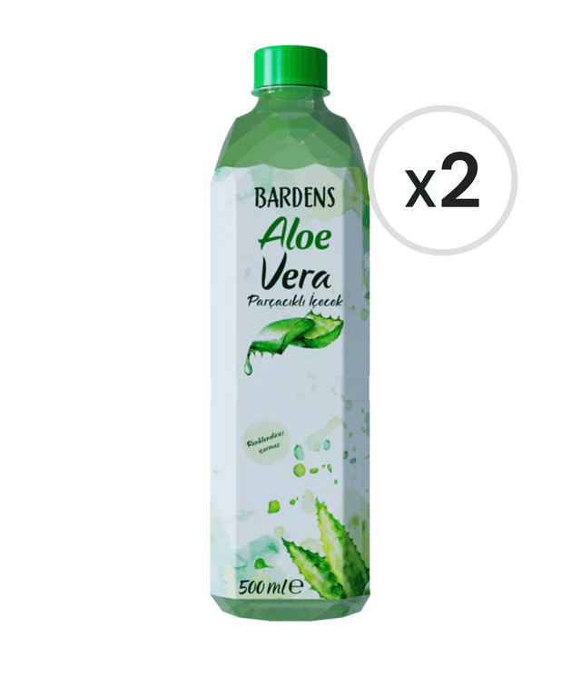 Bardens Aloe Vera Parçalı İçecek 500 ml 2'li Paket