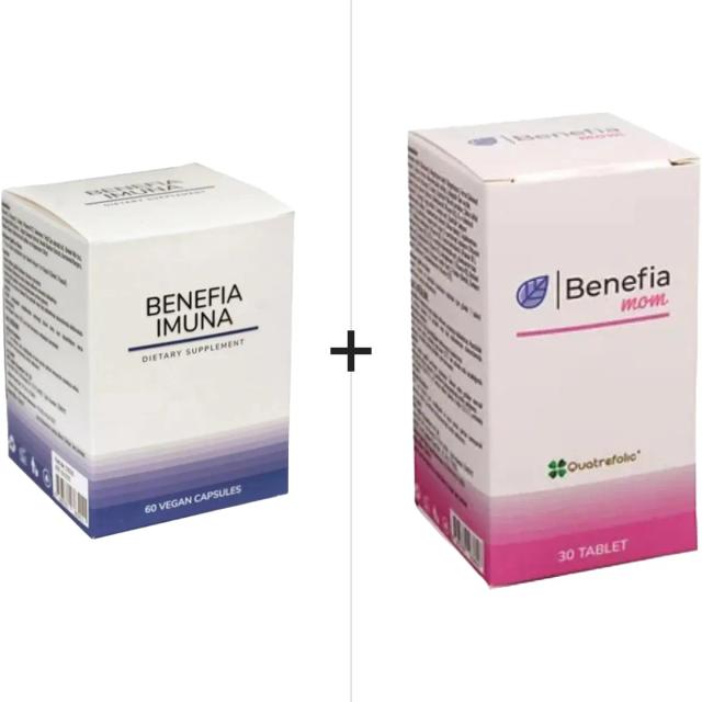 Benefia Imuna 60 Kapsül & MOM 30 Tablet