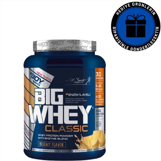 Bigjoy Sports BIGWHEY Whey Protein Classic Bisküvi 990 g 30 Servis