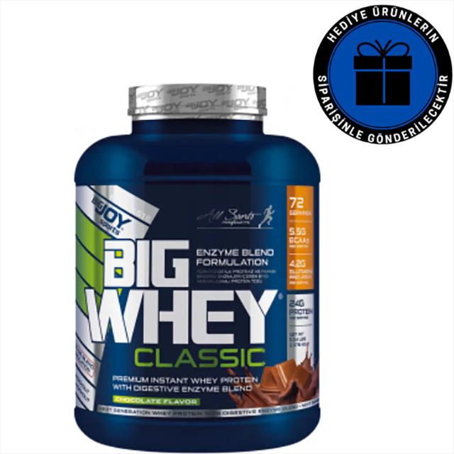 Bigjoy Sports BIGWHEY Whey Protein Classic Çikolata 2448 g 72 Servis