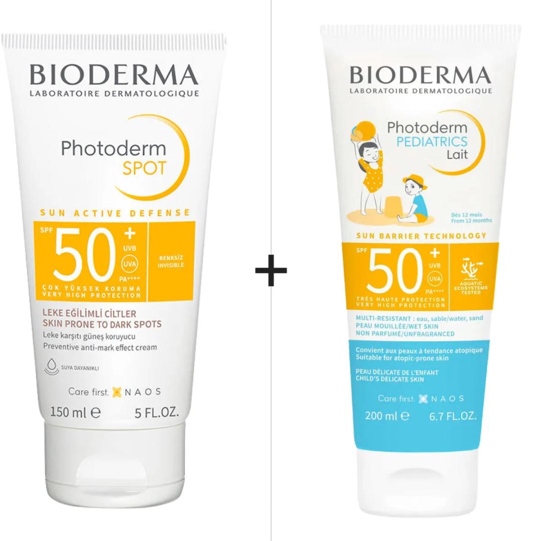 Bioderma Photoderm AKN Mat SPF30 40 ml & Photoderm Pediatrics Mineral SPF50+ 50 g