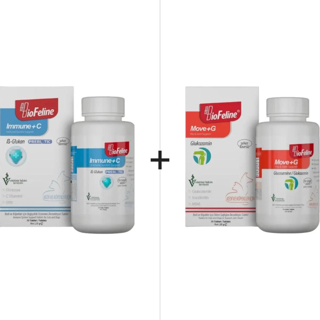 BioFeline Move+G 75 Tablet & BioFeline Immune+C 75 Tablet