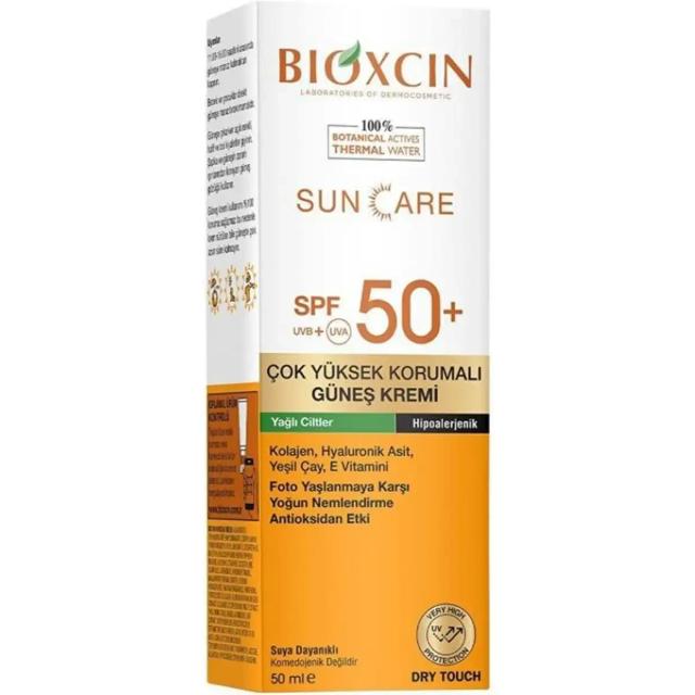 Bioxcin Sun Care Çok Yüksek Korumalı Yağlı Ciltler için Güneş Kremi SPF50+ 50 ml