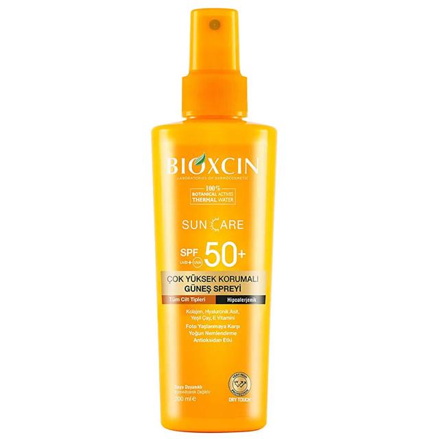 Bioxcin Sun Care Tüm Ciltler için Güneş Spreyi SPF50+ 200 ml
