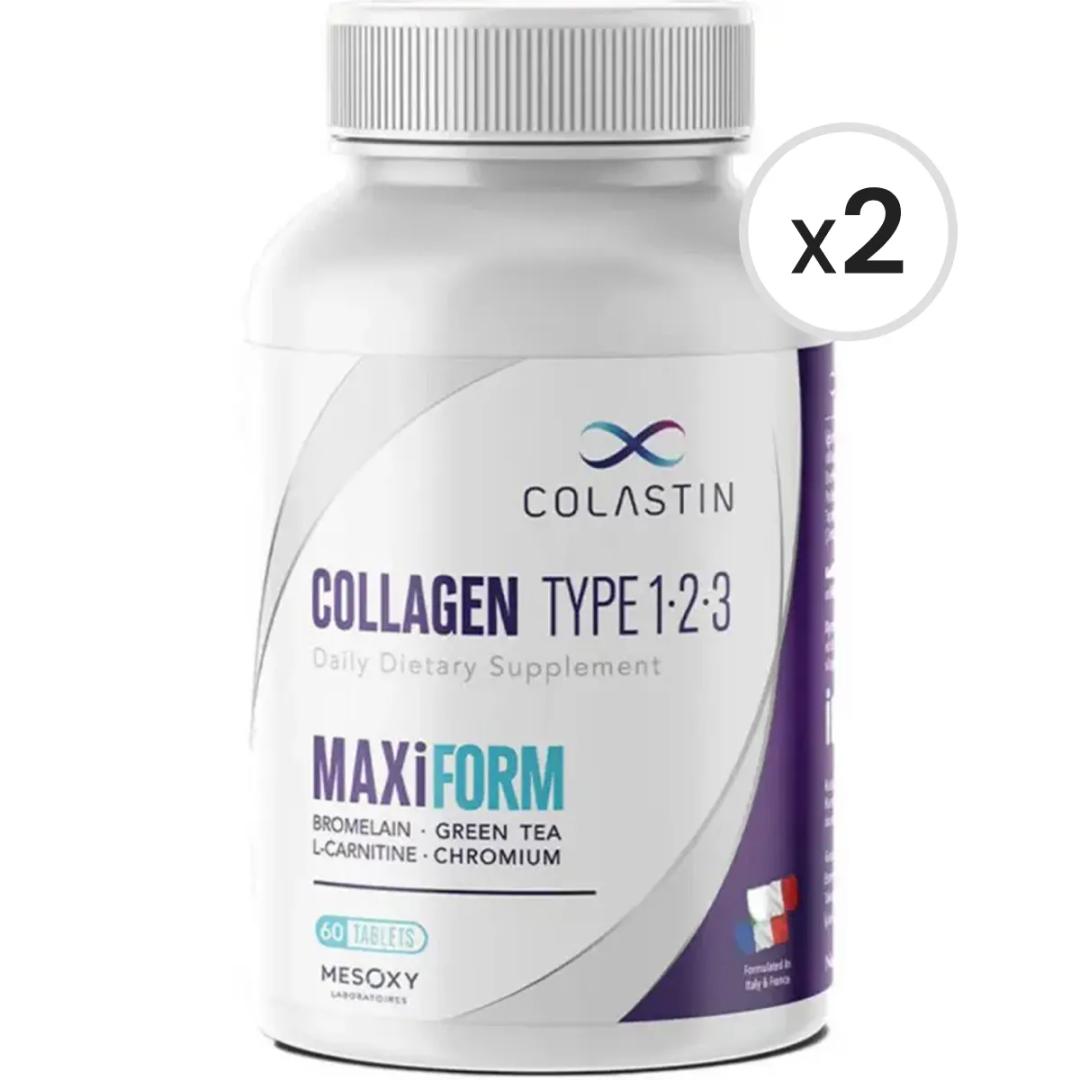 Colastin Kolajen Type 1-2-3 Maxiform 60 Tablet 2'li Paket