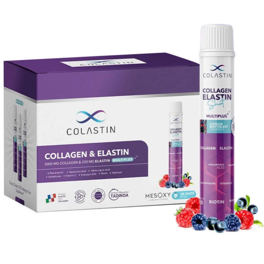 Colastin MultiPlus Kolajen ve Elastin 25 ml x 30 Shot