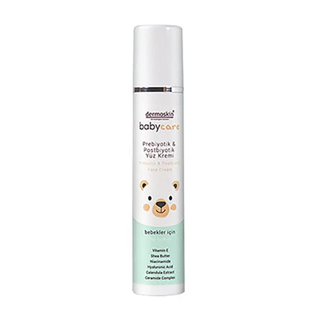 Dermoskin Babycare Prebiyotik & Postbiyotik Yüz Kremi 50 ml