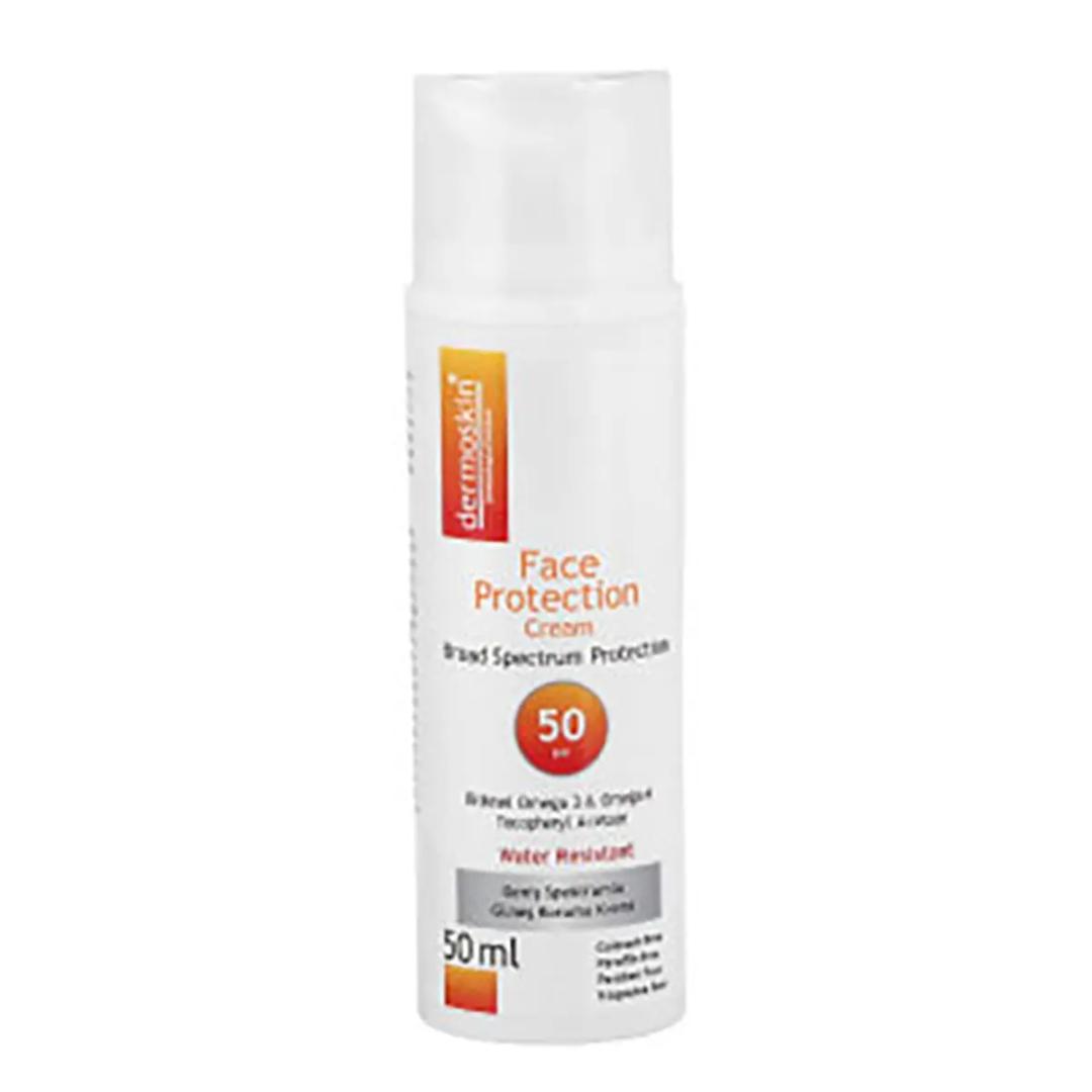 Dermoskin Face Protection Vitamin-E Güneş Koruyucu Krem SPF50 50 ml