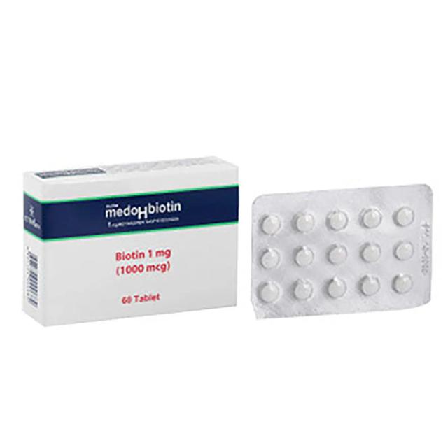 Dermoskin Medohbiotin 1 mg 60 Tablet