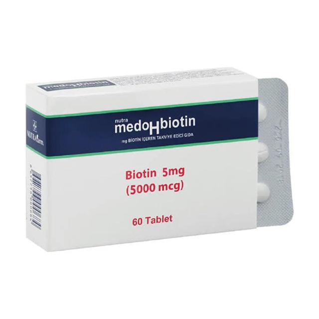 Dermoskin Medohbiotin 5 mg 60 Tablet