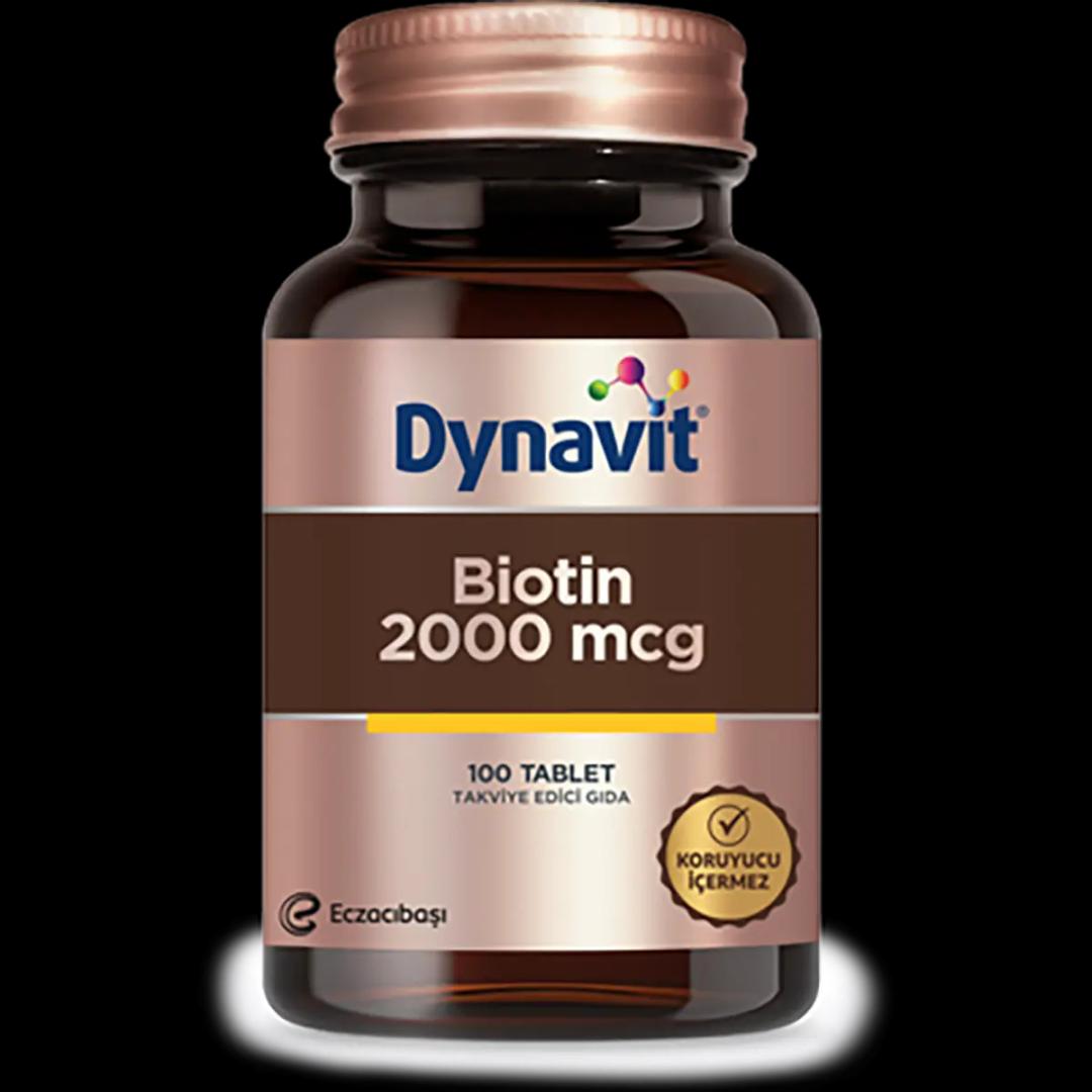 Dynavit Biotin 2000 mcg 100 Tablet