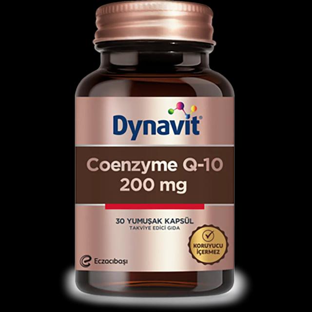 Dynavit Coenzyme Q-10 200 mg 30 Yumuşak Kapsül