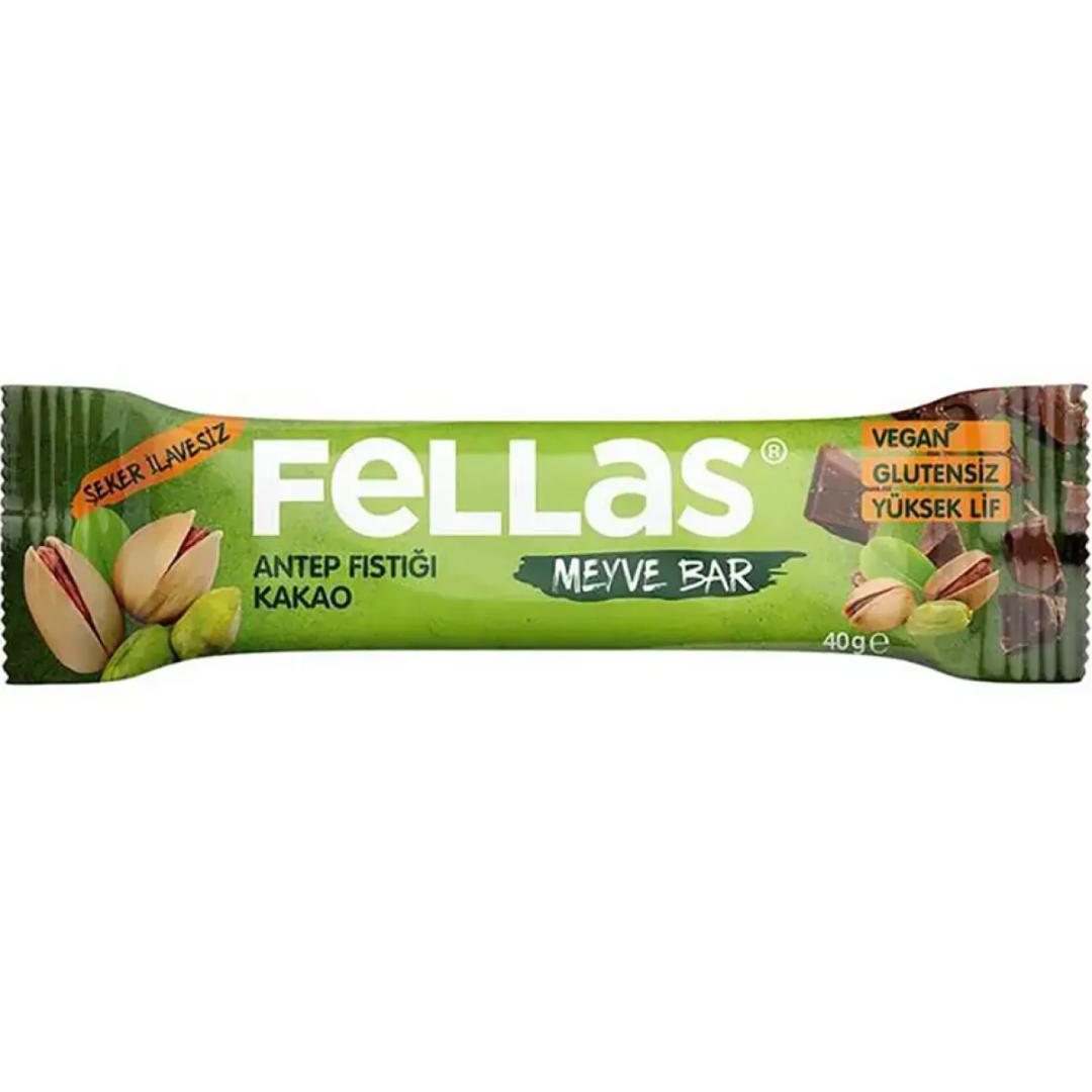 Fellas Meyve Bar - Antep Fıstıklı ve Kakaolu 40 g