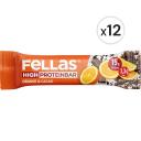 Fellas Yüksek Protein Bar - Portakal & Kakao 50 g x 12 Adet