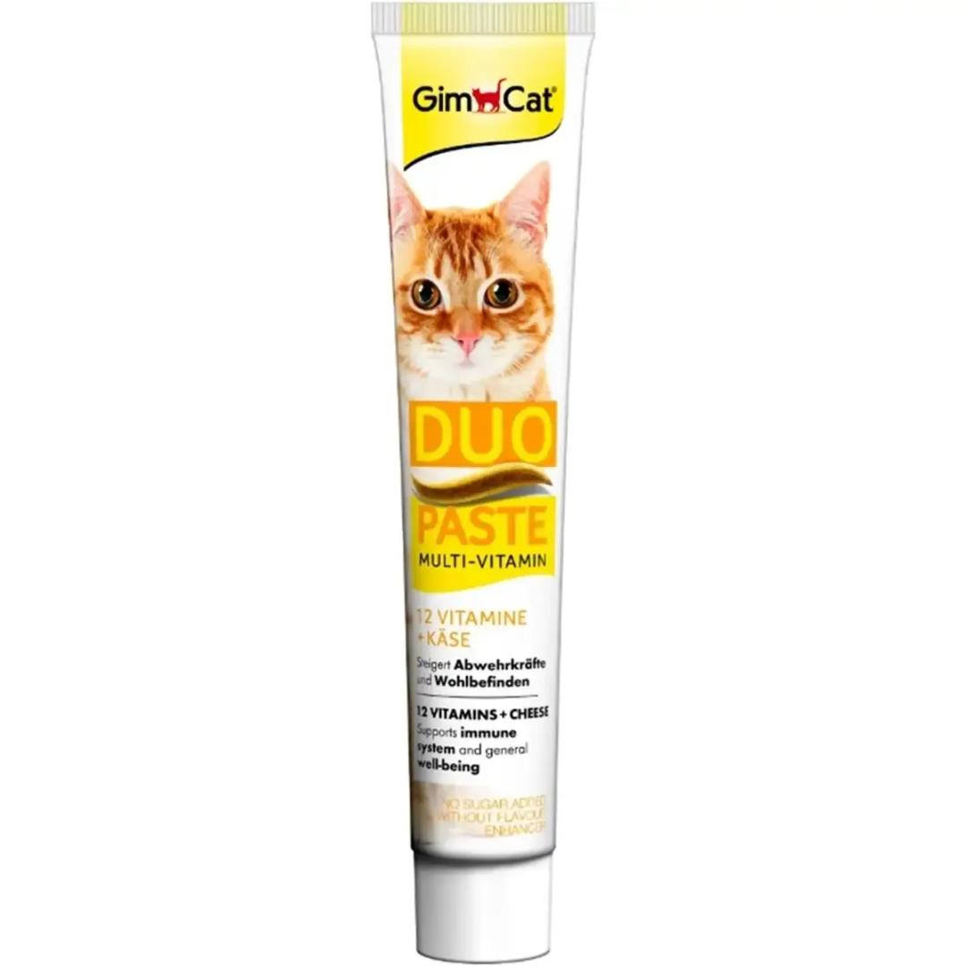 GimCat Duo Paste Peynirli Multi-Vitamin Kedi Macunu 50 g