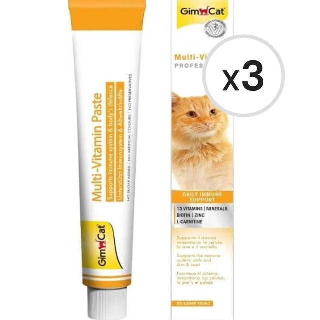 GimCat Multivitamin Kedi Macunu 100 g 2'li Paket