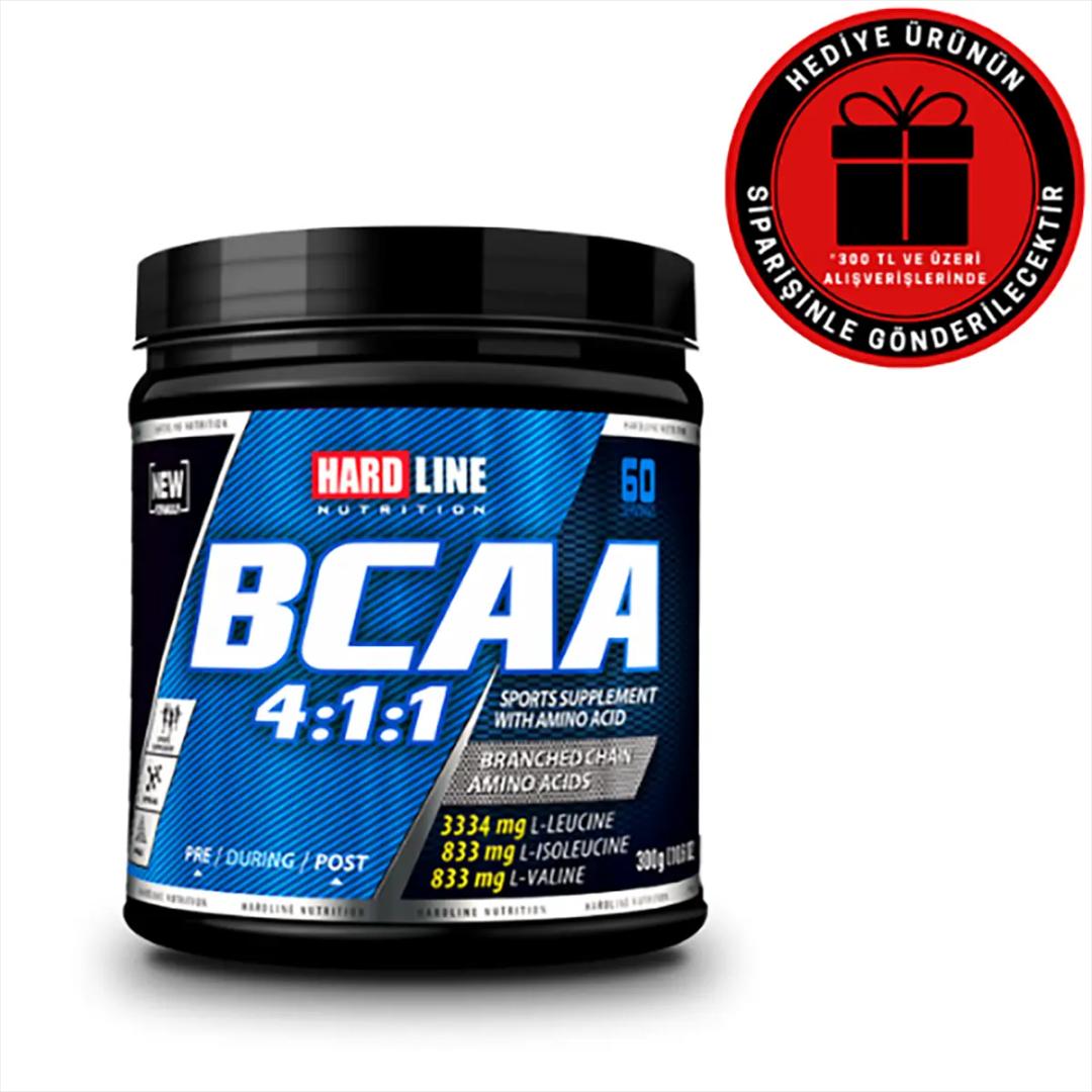 Hardline Nutrition BCAA 4:1:1 Aromasız 300 g