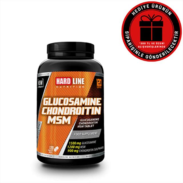 Hardline Nutrition Glucosamine Chondroitin Msm 120 Tablet