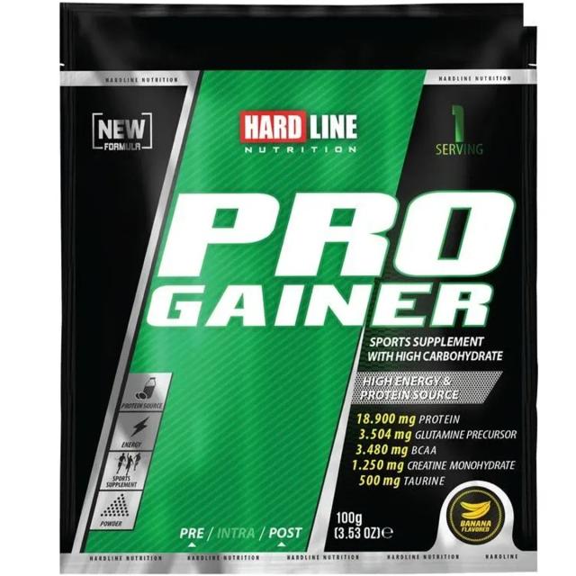 Hardline Nutrition Progainer Muz 100 g 1 Adet