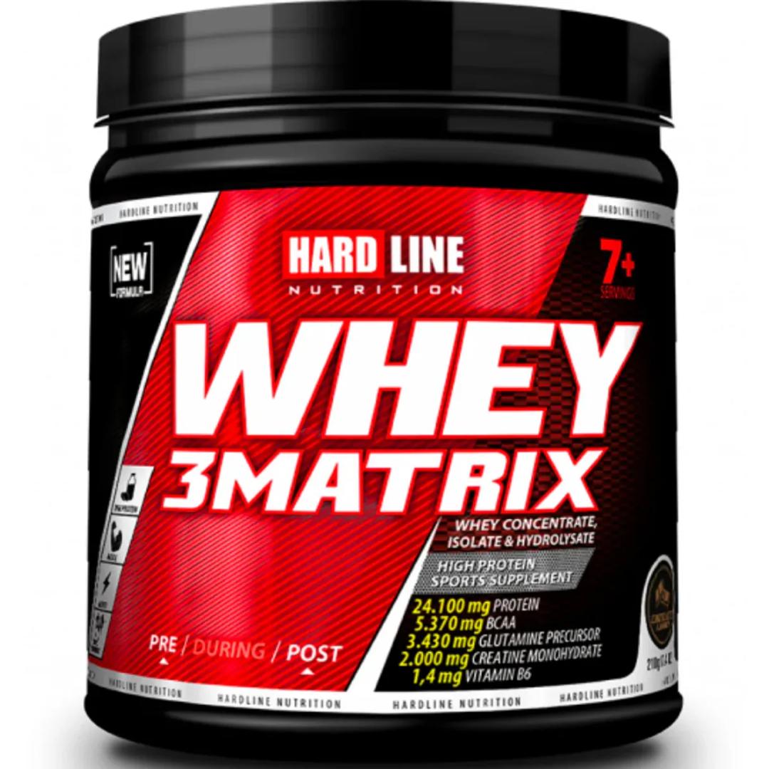 Hardline Nutrition Whey 3Matrix Çikolata 210 g