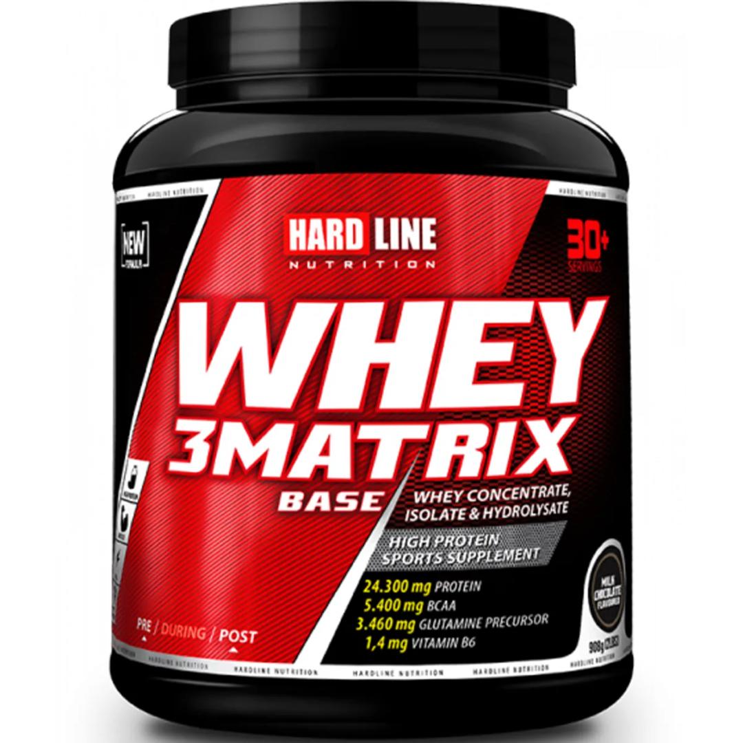 Hardline Nutrition Whey 3Matrix Çikolata 908 g