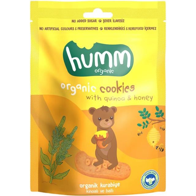 Humm Organic Ballı Kinoalı Kurabiye 55 g