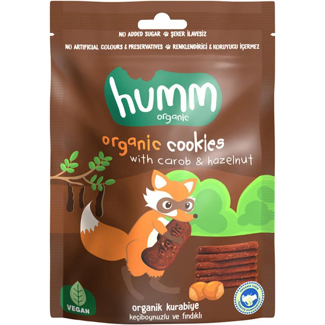 Humm Organic Keçiboynuzlu Fındıklı Vegan Kurabiye 55 g