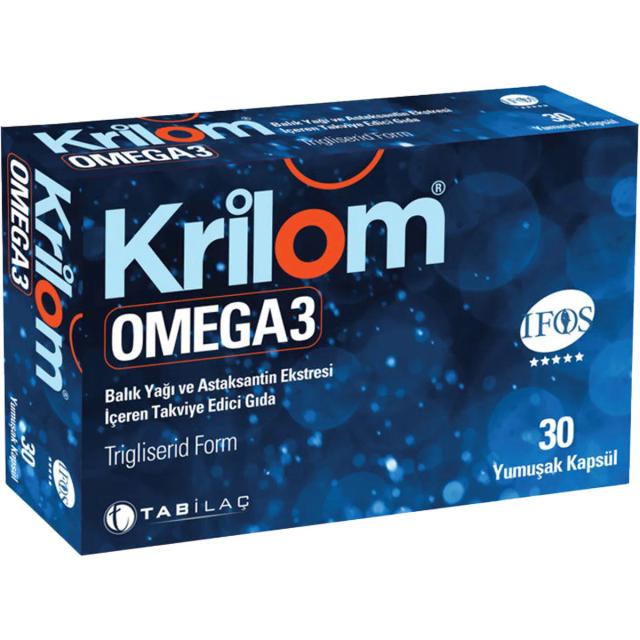 Krilom Omega3 Trigliserid Form 30 Kapsül