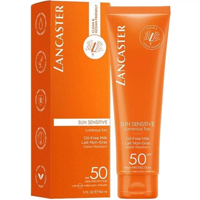 Lancaster Sun Sensitive Oil-Free Milk SPF50 150 ml