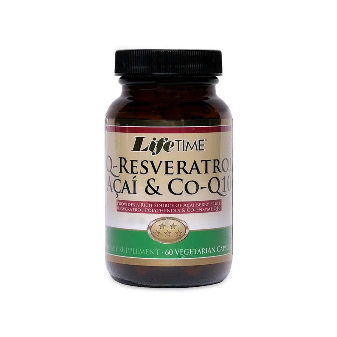 Life Time Resveratrol Acai ve CoQ10 60 Kapsül