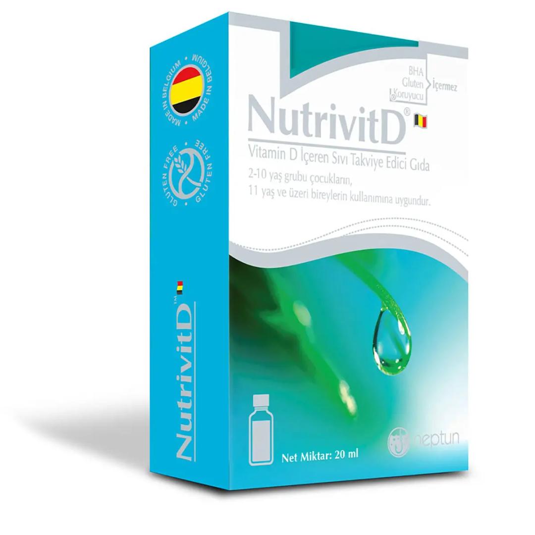 Neptune NutrivitD Vitamin D 20 ml Damla