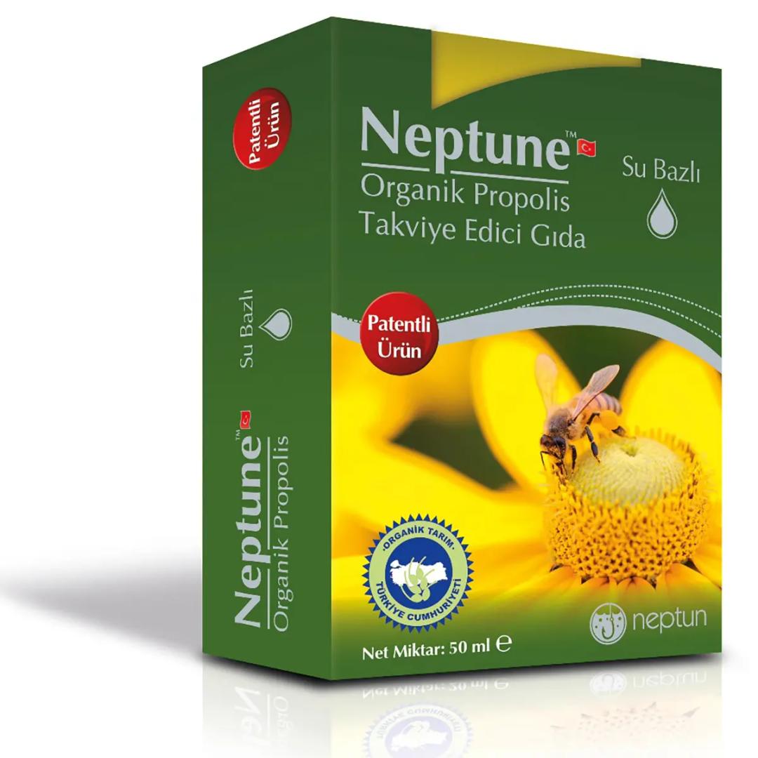 Neptune Organik Su Bazlı Propolis Damla 50 ml