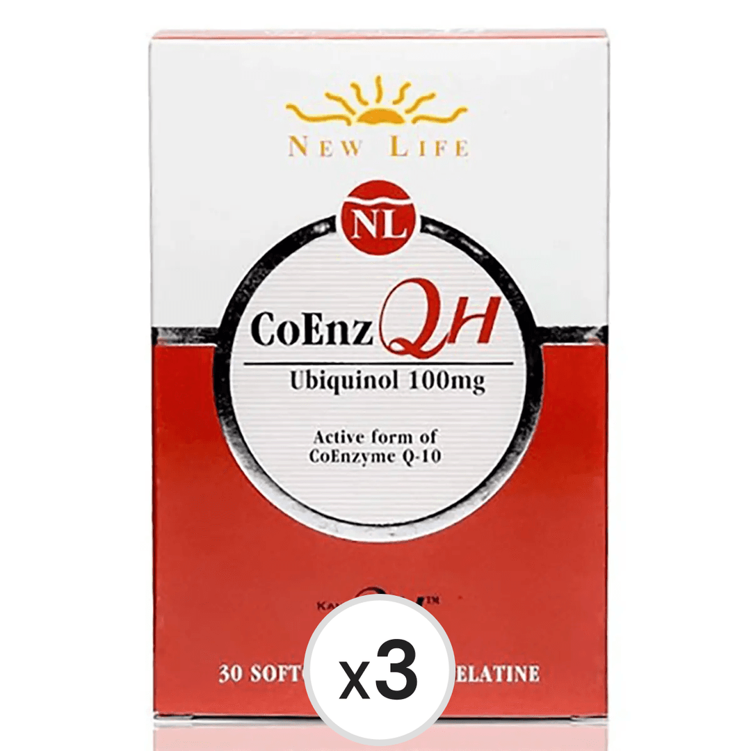 New Life CoEnz QH 100 mg 30 Kapsül 3'lü Paket