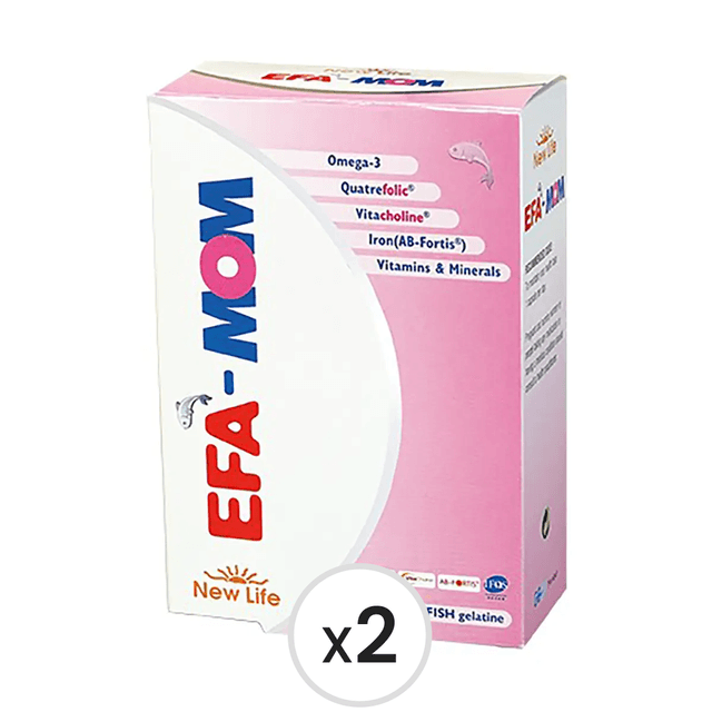 New Life EFA Mom 30 Kapsül 2'li Paket