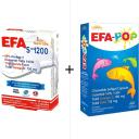 New Life EFA S-1200 Omega-3 45 Kapsül & New Life Efa Pop 30 Kapsül