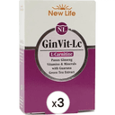 New Life GinVit-LC 30 Tablet 3'lü Paket