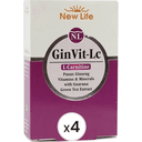 New Life GinVit-LC 30 Tablet 4'lü Paket