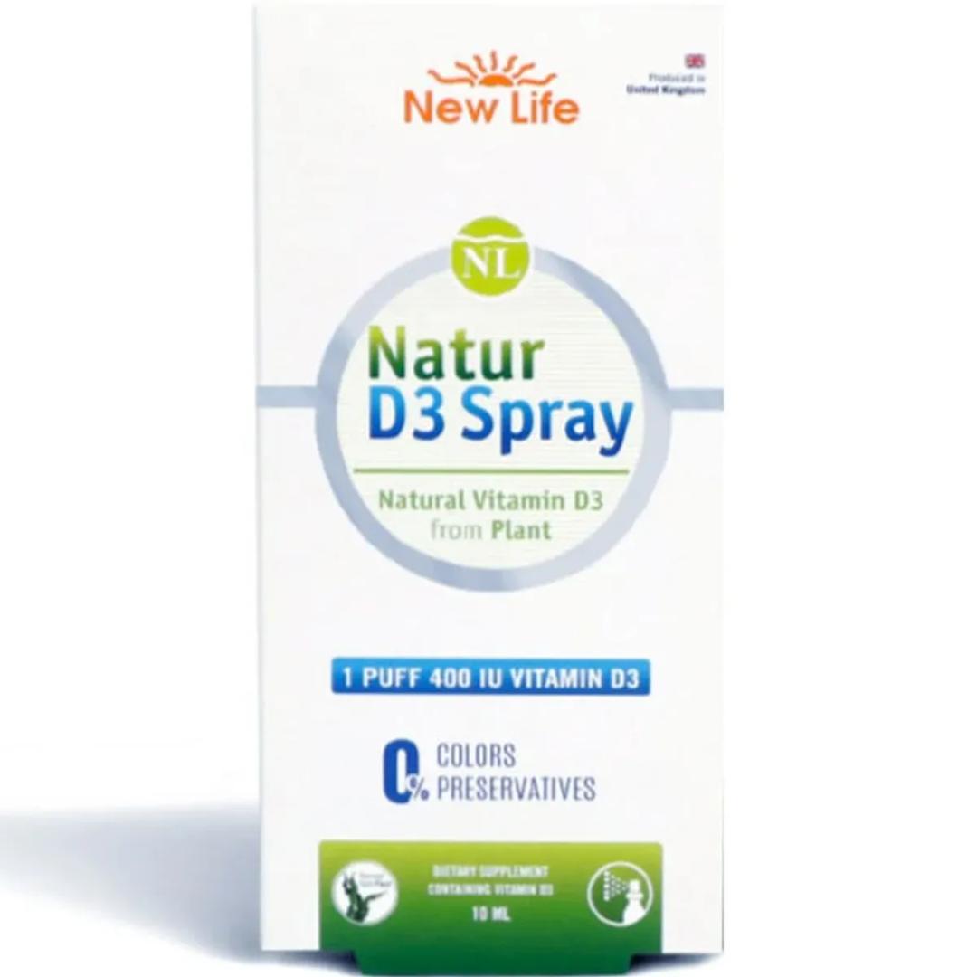 New Life Natur Spray D3 400 IU 10 mL