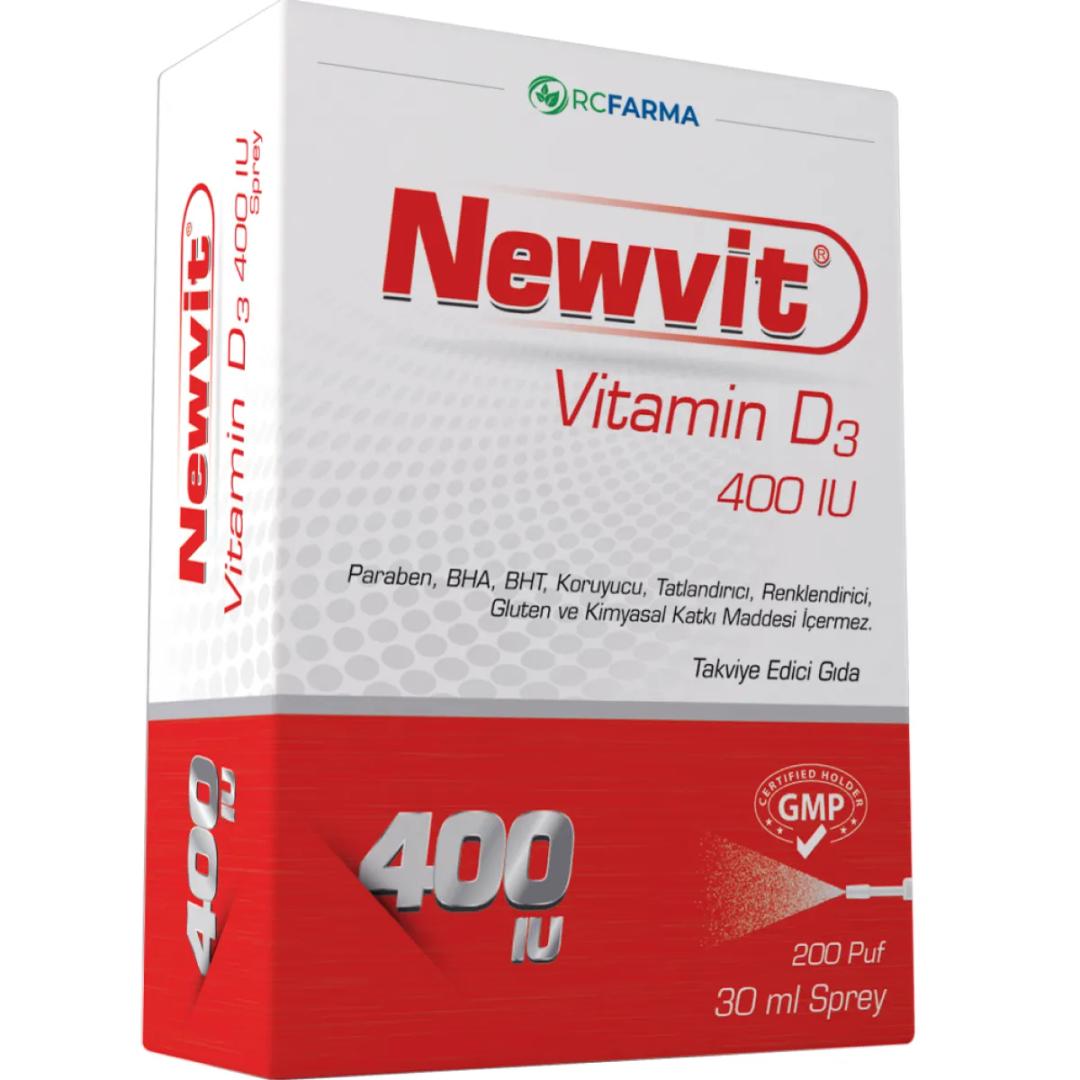 Newvit Vitamin D3 400 IU 30 ml Sprey