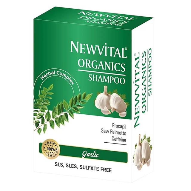 Newvital Organics Garlic Shampoo 300 ml
