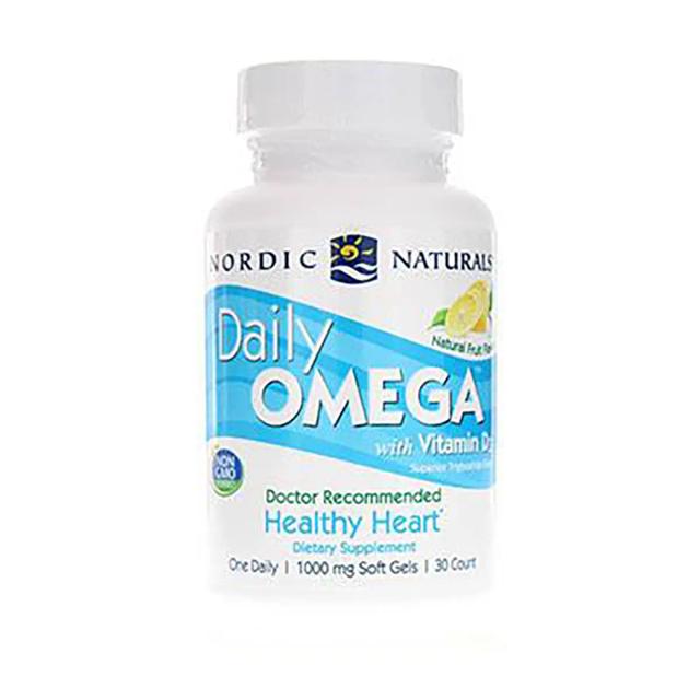 Nordic Naturals Daily Omega + Vitamin D3 30 Softjel