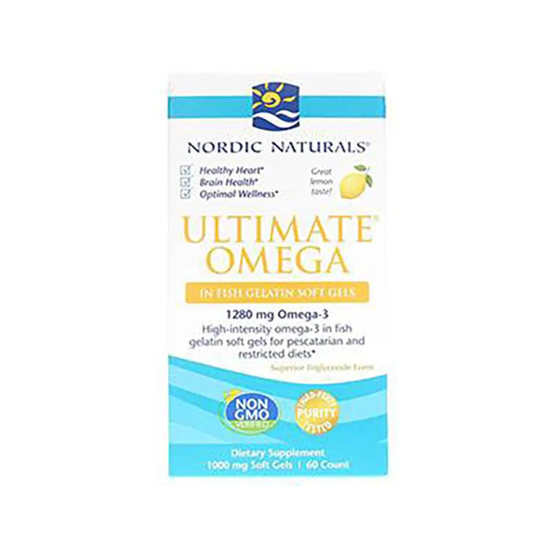 Nordic Naturals Ultimate Omega 1000 mg 60 Softjel