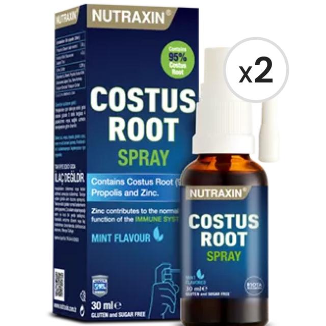 Nutraxin Costus Root Propolis Sprey 30 ml 2'li Paket