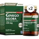 Nutraxin Ginkgo Biloba 120 mg 60 Tablet 2'li Paket