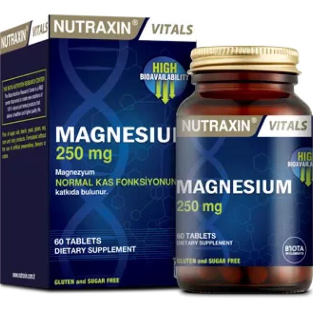 Nutraxin Magnesium Citrate 250 mg 60 Tablet