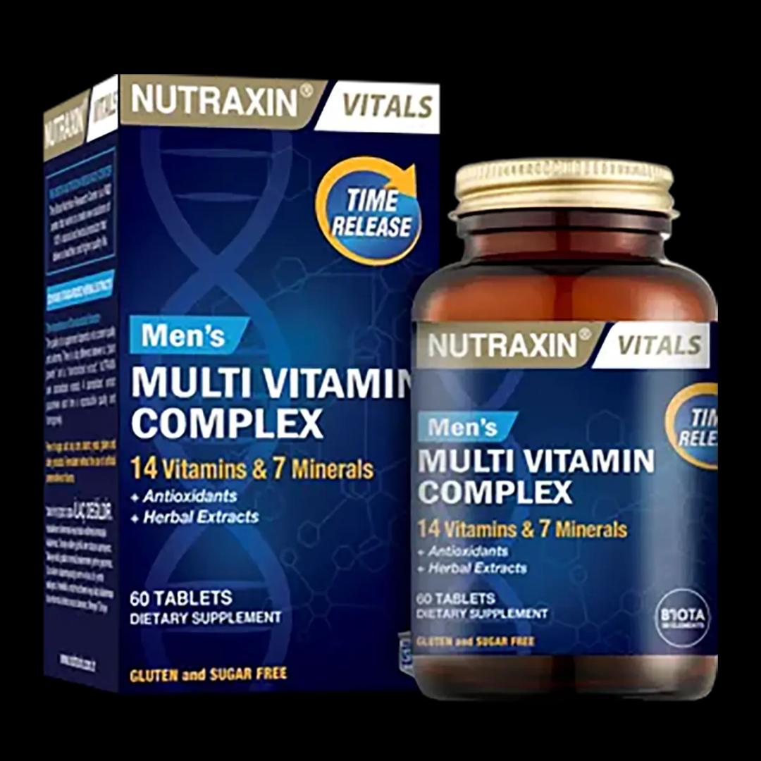 Nutraxin Vitals Men's Multivitamin Complex 60 Tablet