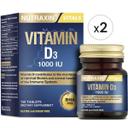 Nutraxin Vitamin D3 1000 IU 120 Tablet 2'li Paket